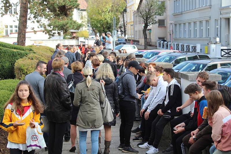 Den otevřených dveří a oslava devadesátin školy na ZŠ T. G. Masaryka v Českém Krumlově.