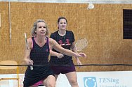 Badmintonový pár Hana Milisová a Lucie Černá z SKB Český Krumlov skončila na turnaji v Praze druhý.