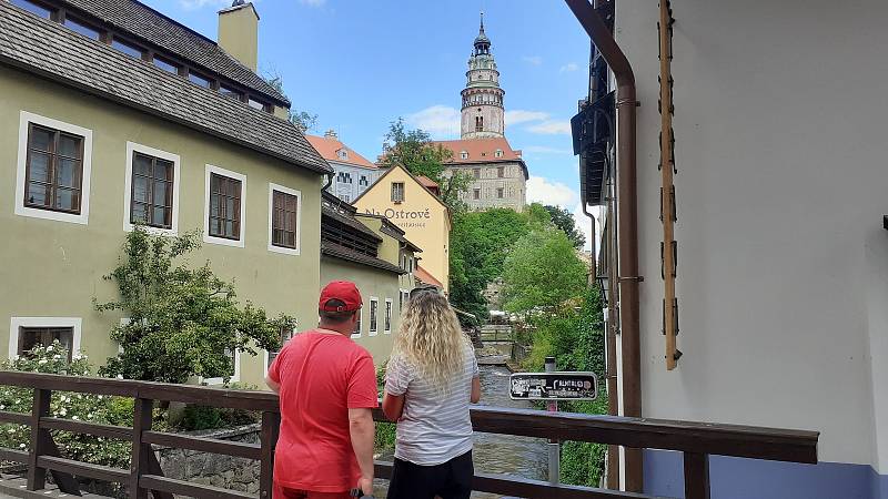 Druhou sobotu tento víkend pokračovaly v Českém Krumlově Zahradní slavnosti.