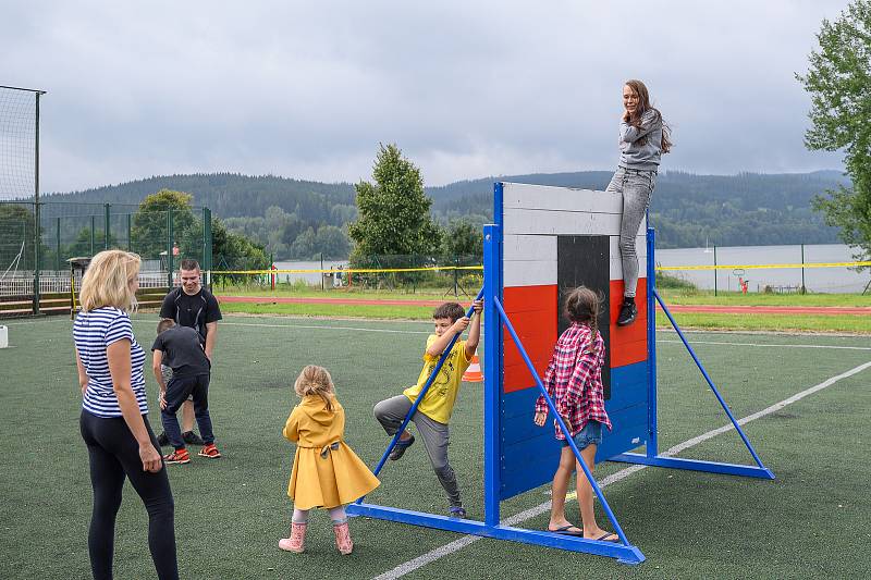 Hasičský TFA čtyřboj ve Frymburku.