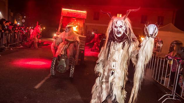 Krampus Show 2015 v Kaplici.