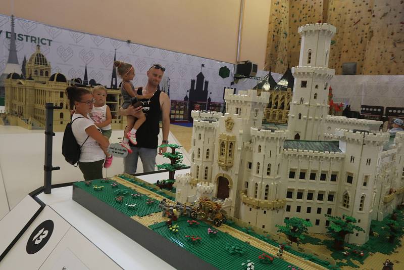 Lego výstava v Amenity resortu v Lipně nad Vltavou