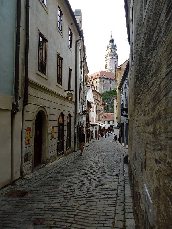 Podvečerní Český Krumlov