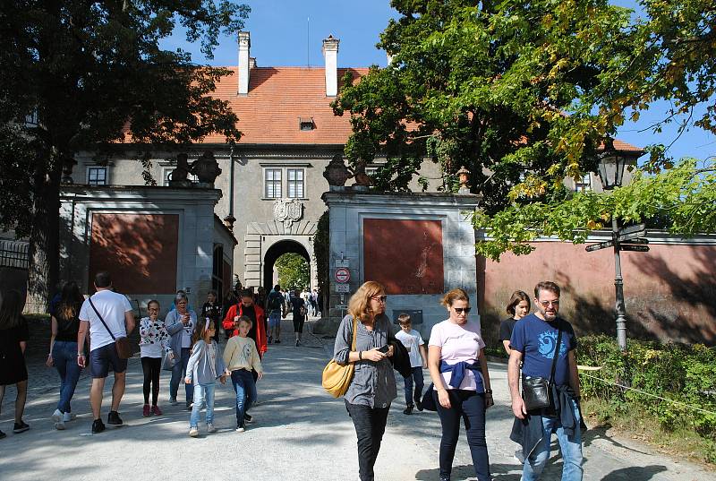 Český Krumlov o Svatováclavských slavnostech 2021.