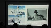 3D model boletického kostela od Lenky Závitkovské.
