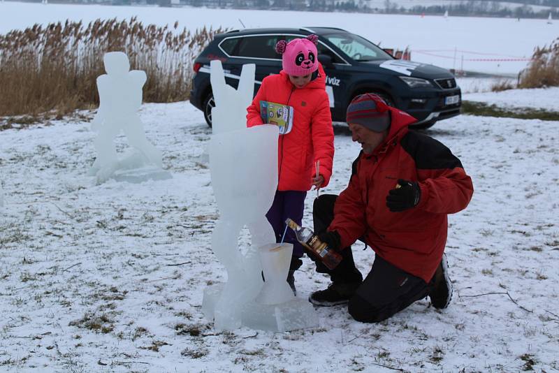 Lipno Ice Marathon prověřil na osm desítek borců, kteří nejsou z cukru.