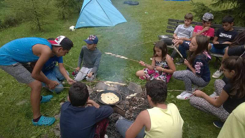 Krumlovské KoCeRo připravilo pro děti ze sociálně slabých rodin krásný prázdninový program.