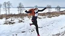 Trasa Lipno Ice Marathonu v Černé byla náročná - přesně tak, jak závodníci chtěli a očekávali.