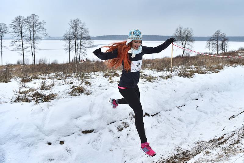 Trasa Lipno Ice Marathonu v Černé byla náročná - přesně tak, jak závodníci chtěli a očekávali.