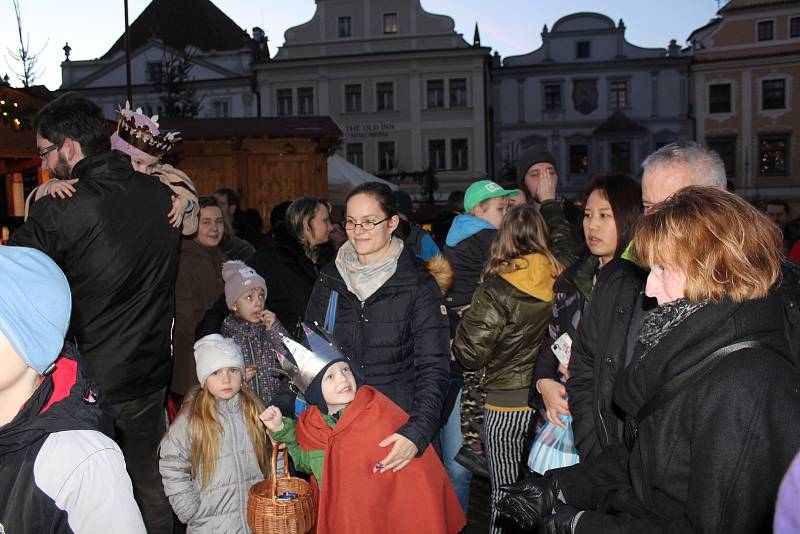 Tříkrálový happening je tradičním zakončením adventního svátečního období v Českém Krumlově.