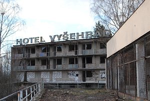 Bývalý hotel Vyšehrad.