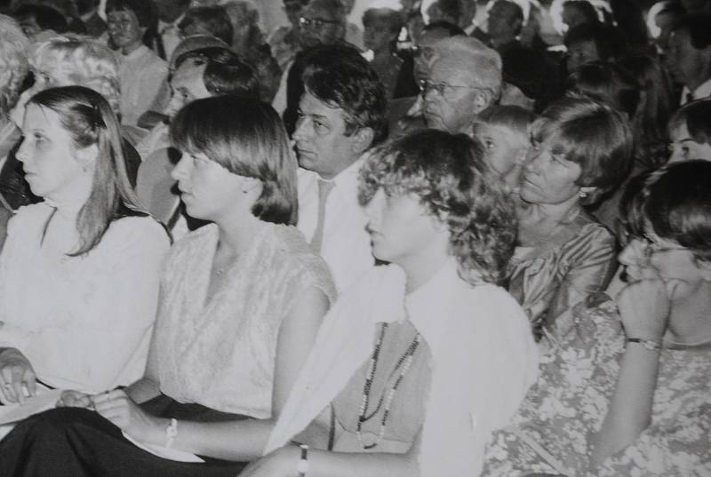 Koncert Talichova kvarteta v Maškarním sále, 22. srpna 1984.