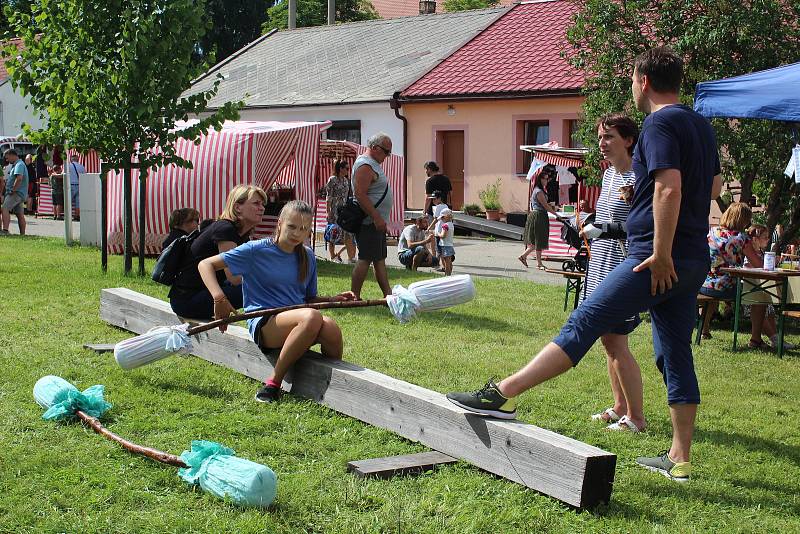 Staročeská pouť pobavila v sobotu návštěvníky Chlumu u Křemže.