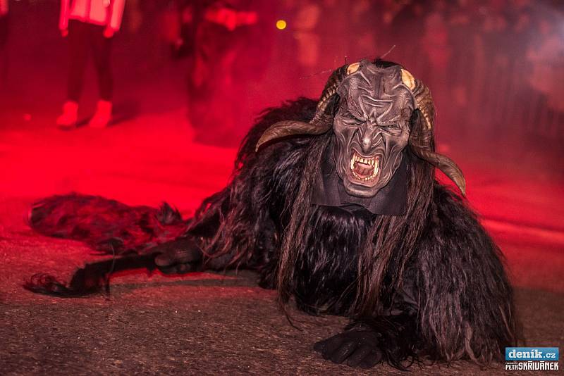 Krampus Show 2015 v Kaplici.