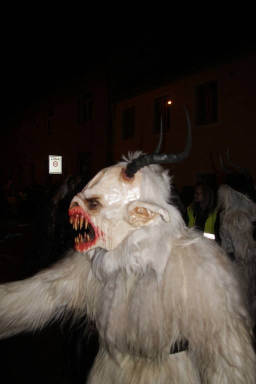 Krampus show v Kaplici 2016. 