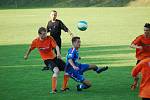 FK Kozlovice (v oranžovém) vs. 1.FC Viktorie Přerov