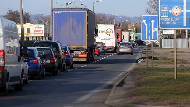 Polní ulice v Přerově