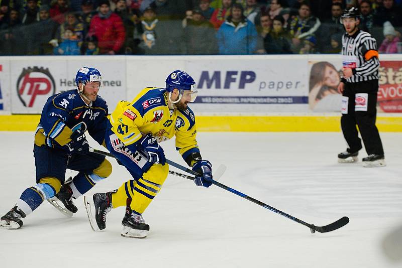 Hokejisté Přerova proti Kladnu. Nastoupil i Jaromír Jágr.