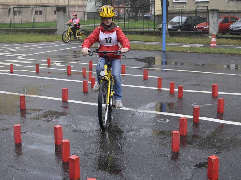 Dopravní soutěž mladých cyklistů v Přerově