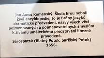 Exkluzivní prezentace prvního vydání Komenského tisku Schola Ludus z roku 1556 v přerov­ském muzeu