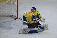 37. kolo hokejové Chance ligy: HC Zubr Přerov - HC Dukla Jihlava 2:1sn. Michal Postava