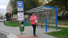 Nová autobusová zastávka v Palackého ulici v Přerově