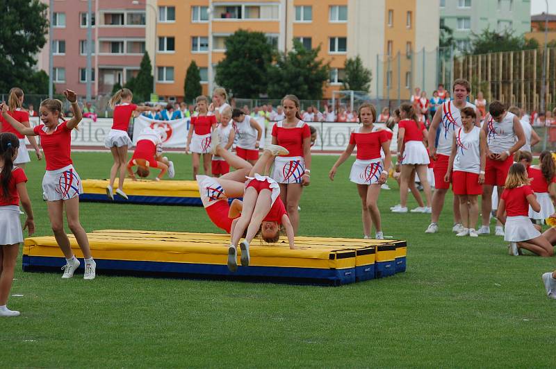 Přerov se stal v sobotu dějištěm krajského sokolského sletu, na který zavítalo na 1700 cvičenců.