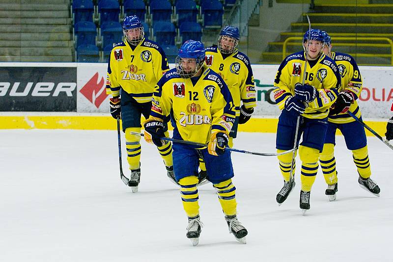 Starší dorostenci HC Zubr Přerov porazili v prvním utkání baráže o extraligu Jablonec 6:0.