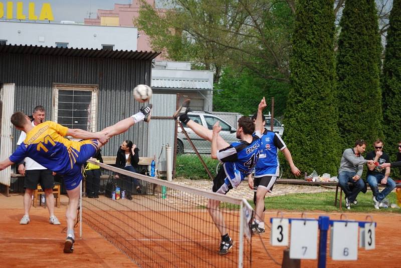 Nohejbalisté Přerova proti Prostějova