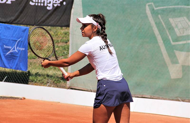 Tenisové mistrovství Evropy juniorů do 16 let v Přerově. Tamara Kostic (Rakousko)
