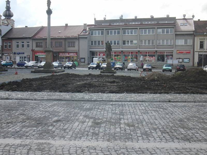 Revitalizace náměstí v Kojetíně