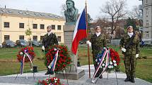 Den válečných veteránů si připomněli v neděli 11. listopadu na náměstí Františka Rasche v Přerově