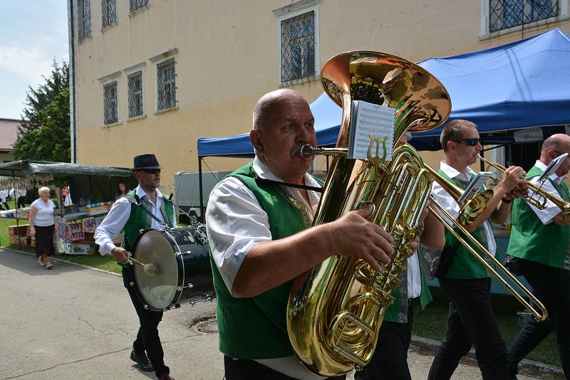 Tradiční Setkání dechových hudeb v Dřevohosticích 2019