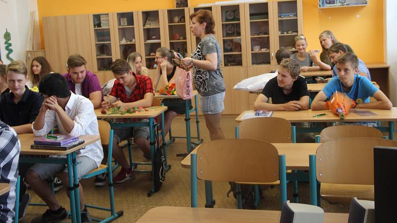 Deváťáci ze Základní školy Svisle v Přerově se rozloučili se školním rokem