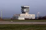 Řídící věž na přerovském letišti