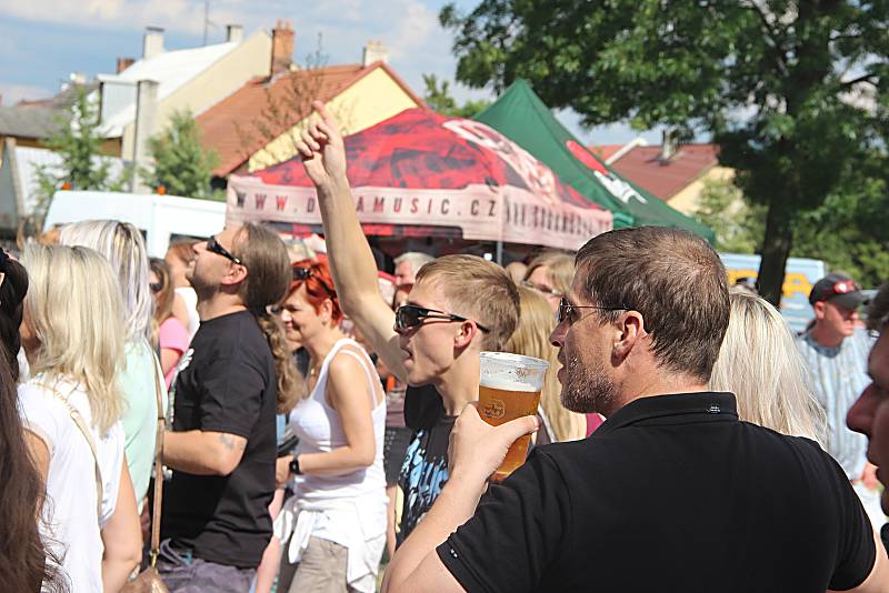 Dvanáctý ročník Dřevorockfestu navštívila celá plejáda kapel. Mezi Dymytry, Alkeholem, Dogou či Desmodem hrál i Sebastian nebo Vojta Kotek s kapelou TH!S.