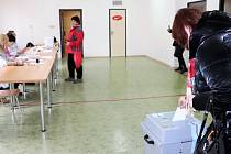 V Přerově se konaly v pátek 20. ledna volby do výborů místních částí. V Předmostí (na snímku) byl zájem malý.