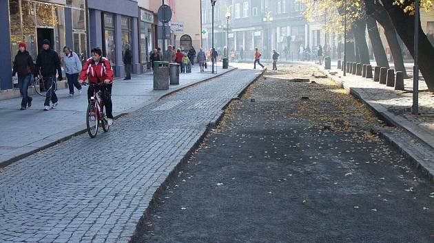 Rekonstrukce Kratochvílovy ulice v Přerově