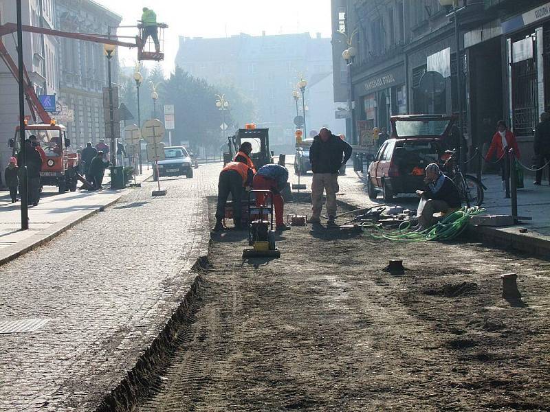 Rekonstrukce Kratochvílovy ulice v Přerově