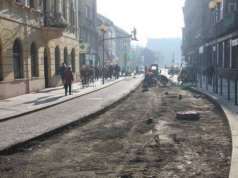 Rekonstrukce Kratochvílovy ulice v Přerově