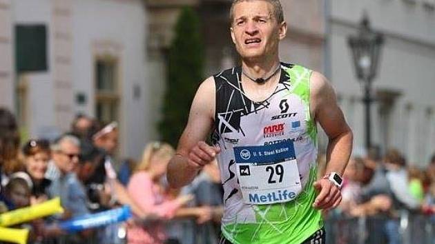 Petr Kučera na Mezinárodním maratonu míru v Košicích