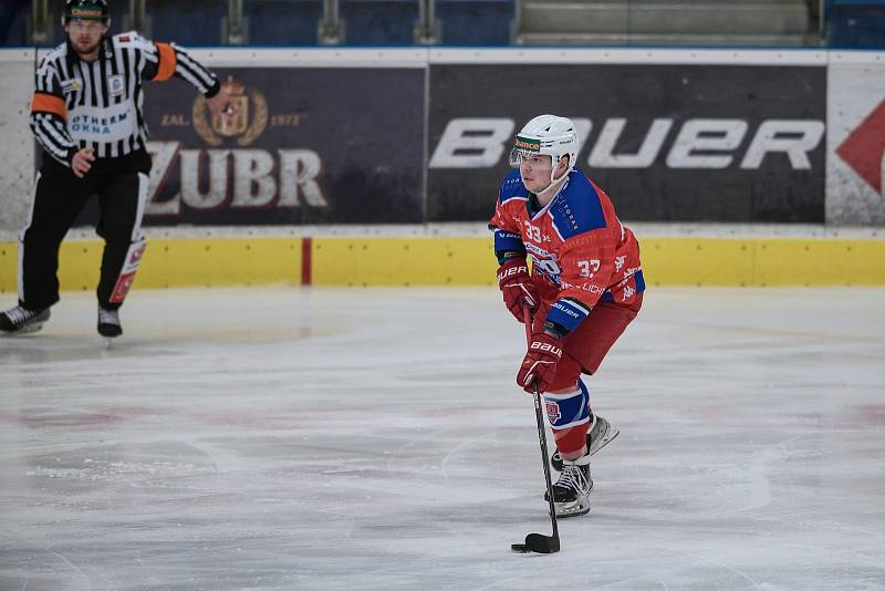 Hokejisté Přerova nestačili na Porubu. Lukáš Doudera