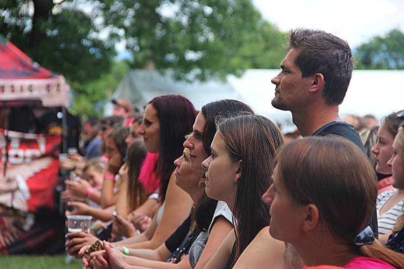 Dvanáctý ročník Dřevorockfestu navštívila celá plejáda kapel. Mezi Dymytry, Alkeholem, Dogou či Desmodem hrál i Sebastian nebo Vojta Kotek s kapelou TH!S.