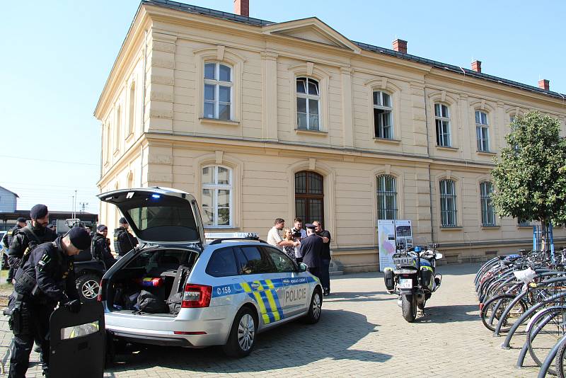 Otevření nově zrekonstruované služebny policie v Přerově u nádraží