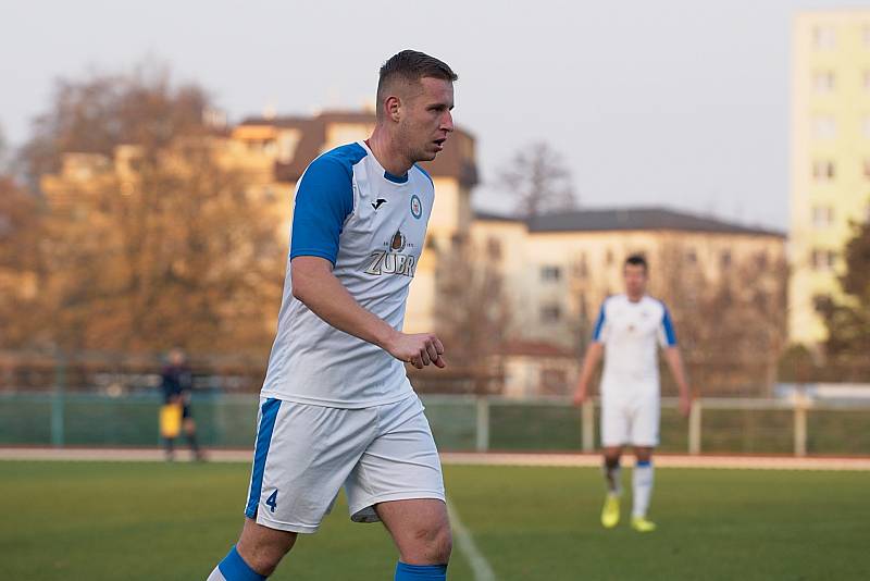 Fotbalové derby mezi domácím Přerovem a Kozlovicemi ovládla 2:1 Viktorka. Jan Omelka. Foto: Deník/Jan Pořízek