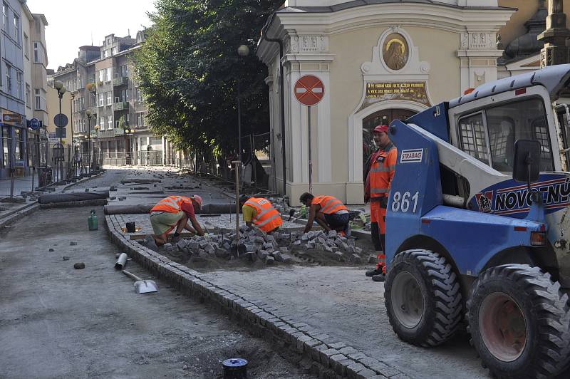 Rekonstrukce Kratochvílovy ulice v Přerově