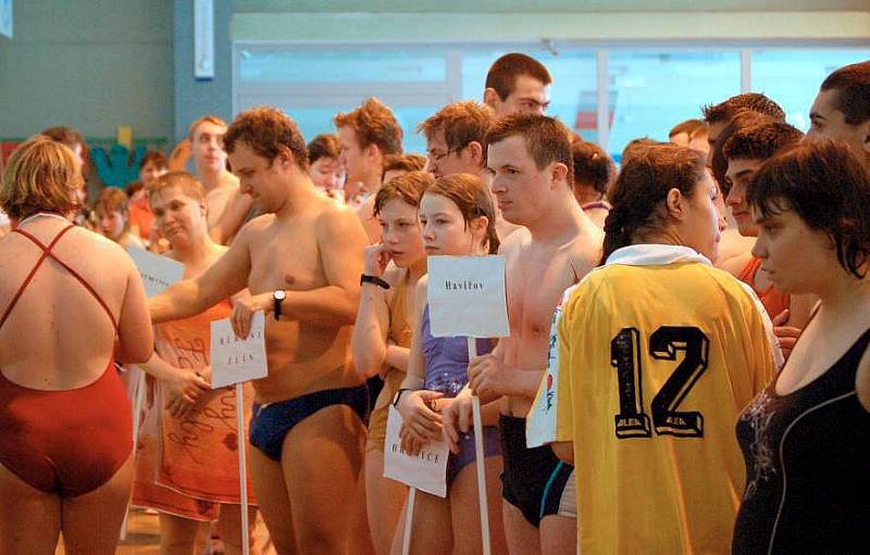 Mistrovství Moravy v plavání handicapovaných v přerovském bazéně