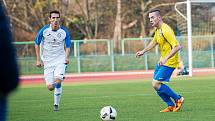 Fotbalové derby mezi domácím Přerovem a Kozlovicemi ovládla 2:1 Viktorka. Foto: Deník/Jan Pořízek