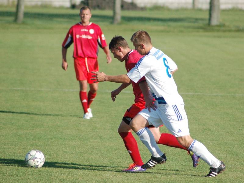 Želatovice (v červeném) vs. Šternberk