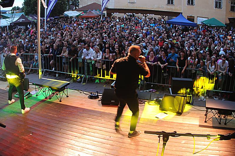 Dvanáctý ročník Dřevorockfestu navštívila celá plejáda kapel. Mezi Dymytry, Alkeholem, Dogou či Desmodem hrál i Sebastian nebo Vojta Kotek s kapelou TH!S.